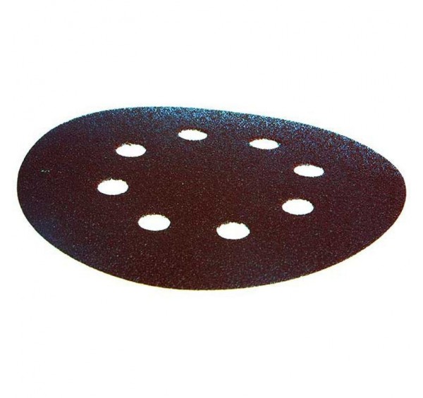 50 Disques Abrasifs 125 Mm Grain 80 - Céramique, Filet Auto-agrippant - Pour Ponceuse, Meulage Bois/métal